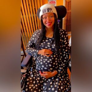 Maternity dress: daisies from ASOS